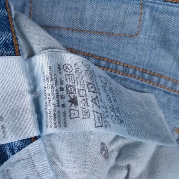 Levis 550 Jean Mens Relaxed Straight Baggy Western Cowboy Denim Pant 36x29 - Picture 5 of 7